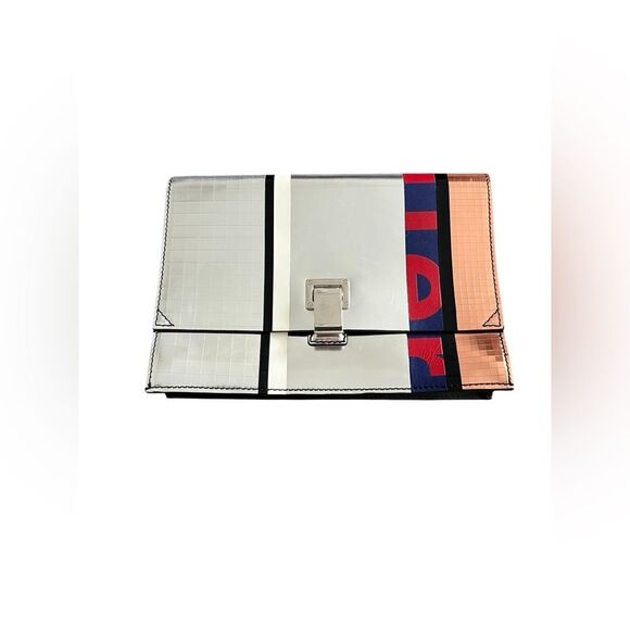 Proenza Schouler Metallic Leather Clutch - Picture 1 of 15